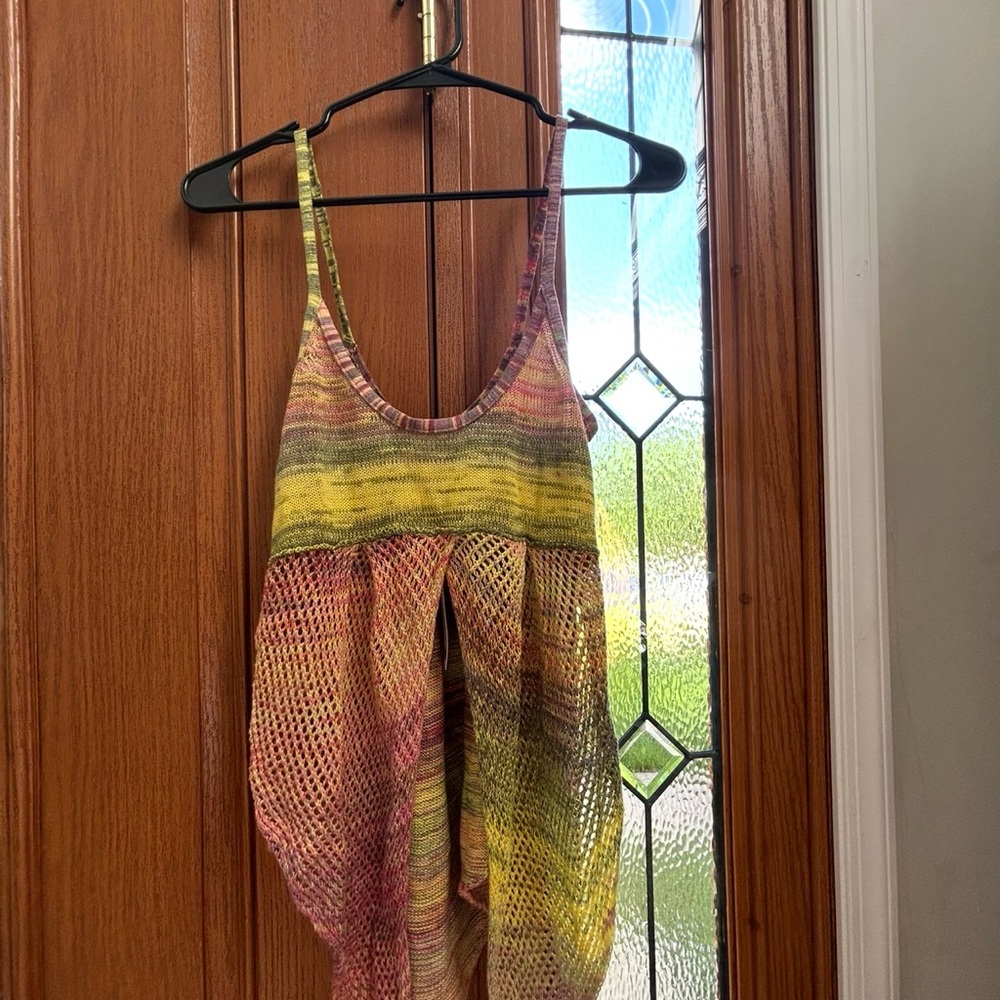 Urban Outfitters Emmy Flyaway Multicolor Knit Tank Top - NWT Size Small - Picture 5 of 7